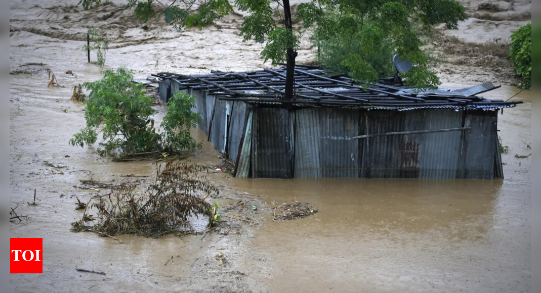 Floods, landslides kill 112 people in Nepal – Times of India