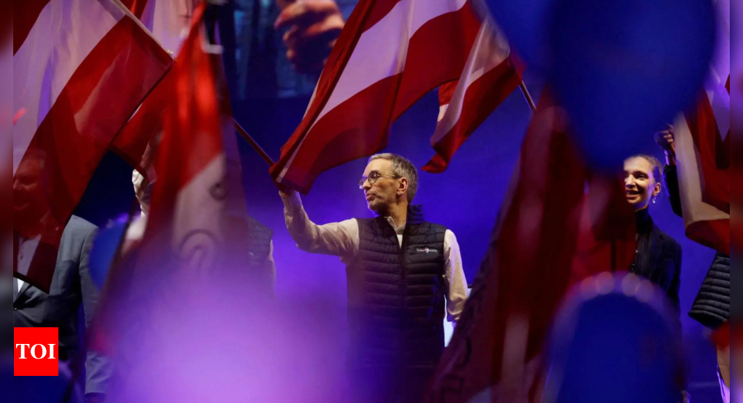 Austrians vote with far right in sight of historic win – Times of India