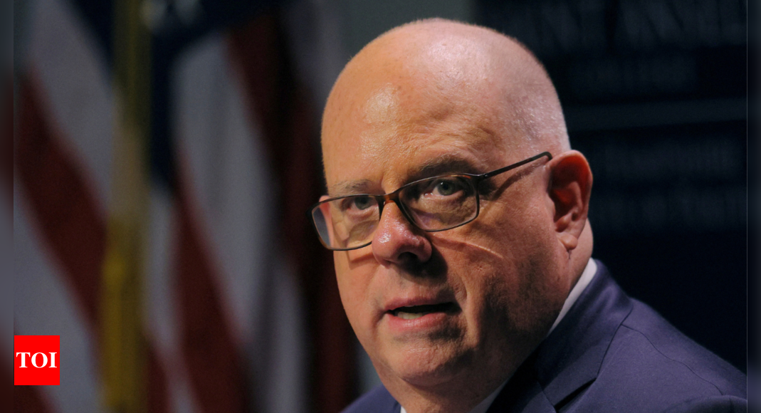 'Neither has earned my vote': Larry Hogan slams Trump and Harris ahead of US presidential elections - Times of India