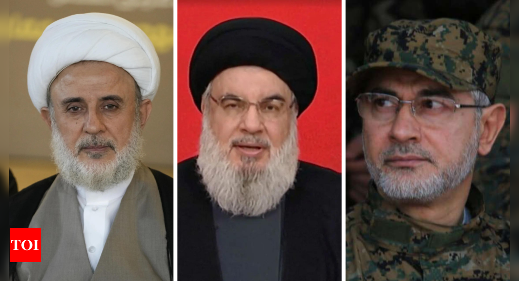 Hassan Nasrallah to Nabil Kaouk: 7 Hezbollah commanders killed in Israeli strikes in 7 days - Times of India