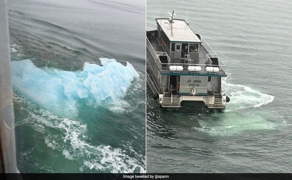 Cruise Ship Hits Ice in Alaska, Passengers Call It A "Titanic Moment"