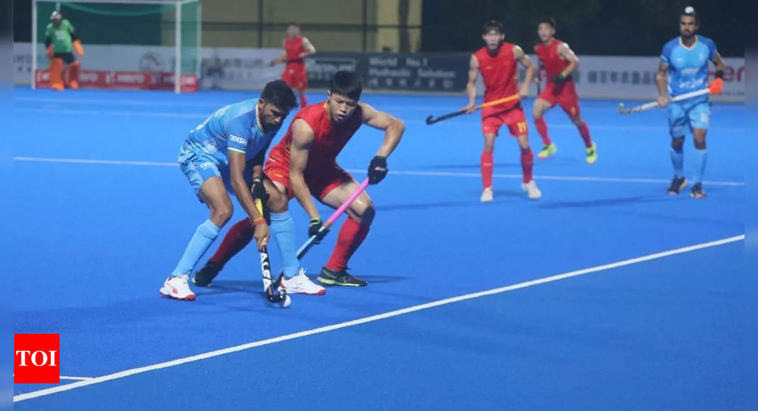 Defending champions India beat China 3-0 in Asian Champions Trophy opener | Hockey News - Times of India