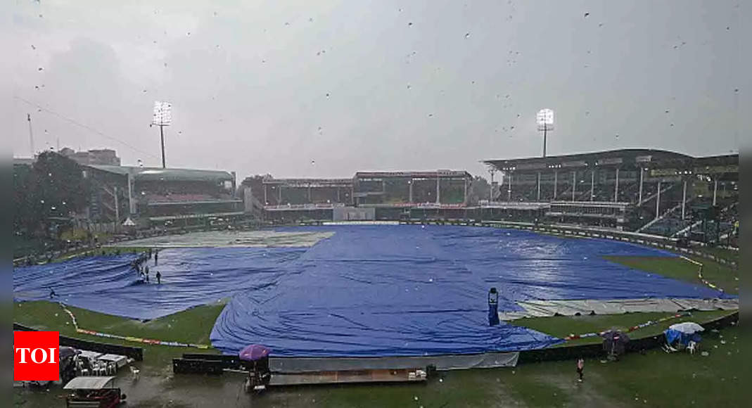 India vs Bangladesh, 2nd Test: Bad weather spoils Day 1 | Cricket News – Times of India