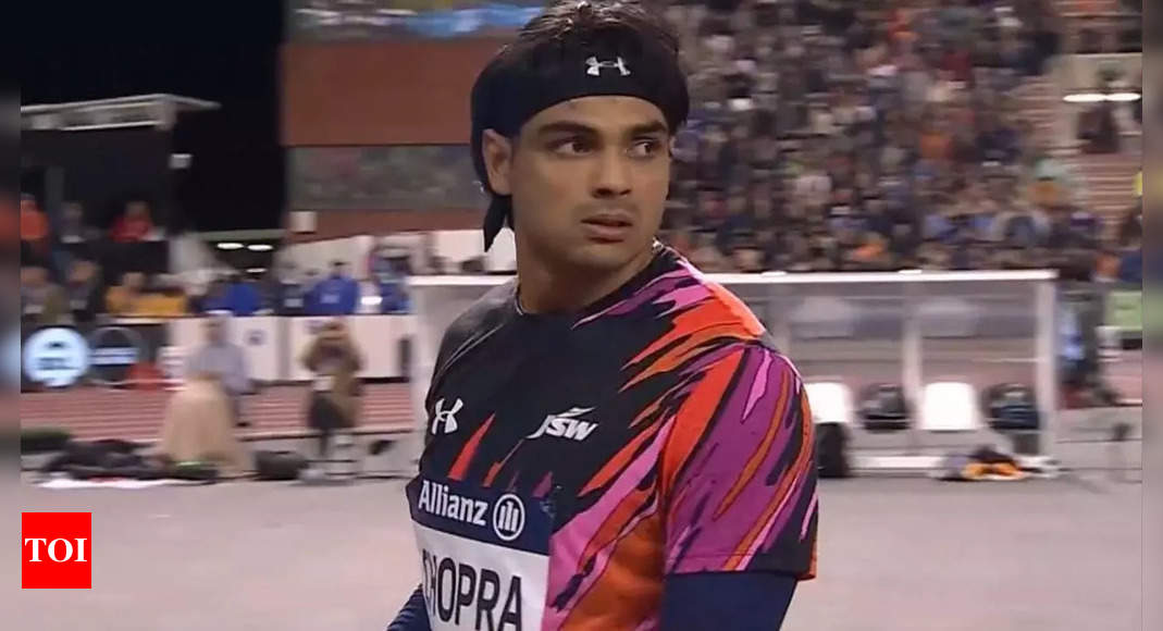 Neeraj Chopra finishes second, misses out on title by 0.01 meters at Brussels Diamond League Final | More sports News – Times of India