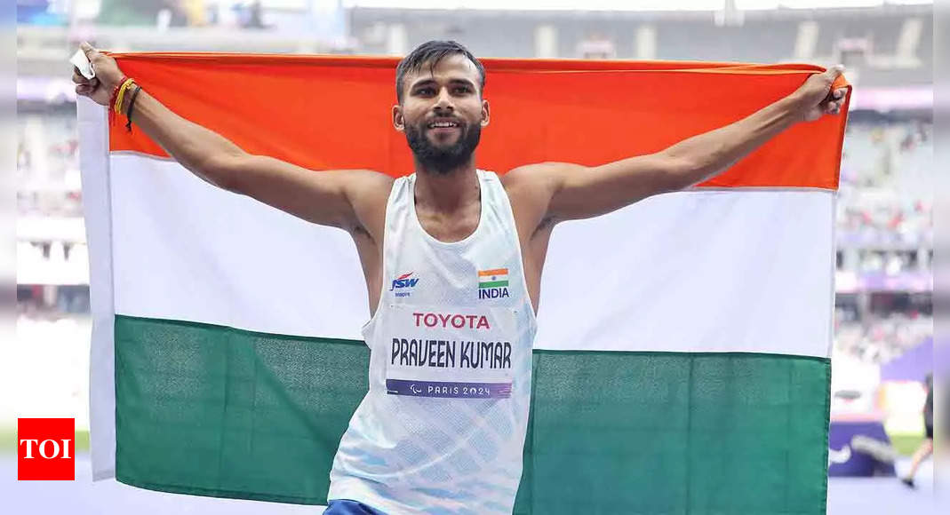 Paris Paralympics: Praveen Kumar strikes gold in T64 high jump | Paris Paralympics News – Times of India