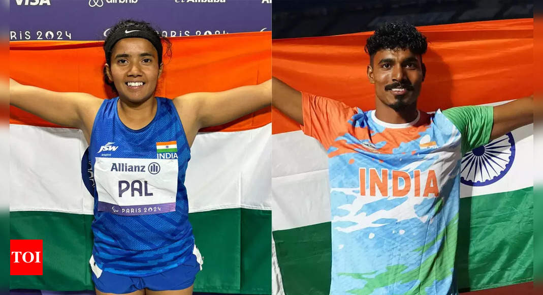 Preethi Pal makes history with second Paralympics medal, Nishad Kumar wins second successive silver | Paris Paralympics News - Times of India