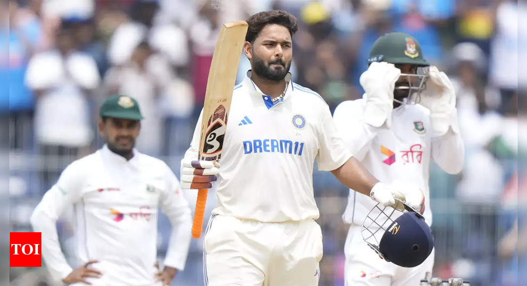 Rishabh Pant re-enters top 10; Rohit Sharma, Virat Kohli slip in ICC Test rankings | Cricket News – Times of India