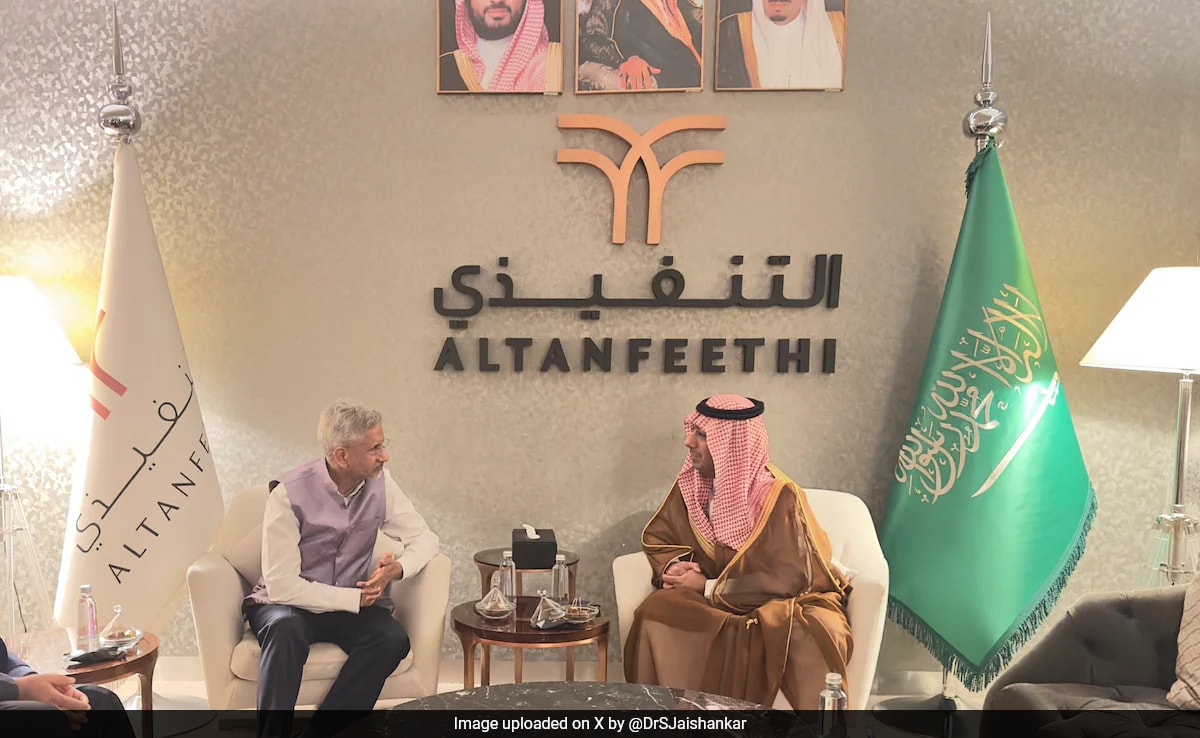 S Jaishankar's Key Gulf Meet In Saudi Amid India's Big Middle East Push