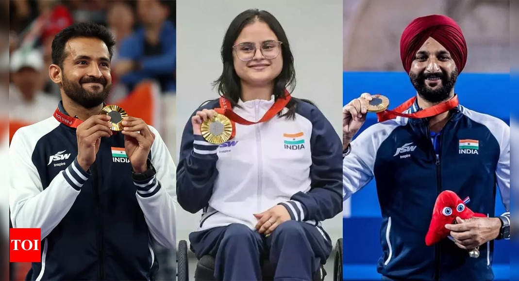 Seven gold, 29 medals! India's Paralympians set a new benchmark at Paris Paralympics | Paris Paralympics News – Times of India