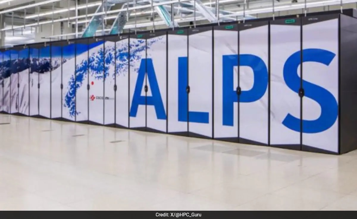 Swiss Inaugurates New Supercomputer Alps, With Emphasis On AI Solutions