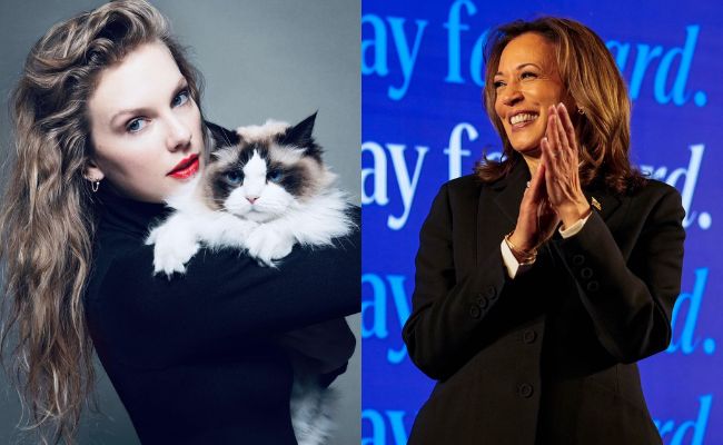 Taylor Swift's Instagram Post Endorsing Kamala Harris Gets 9 Million 'Likes'