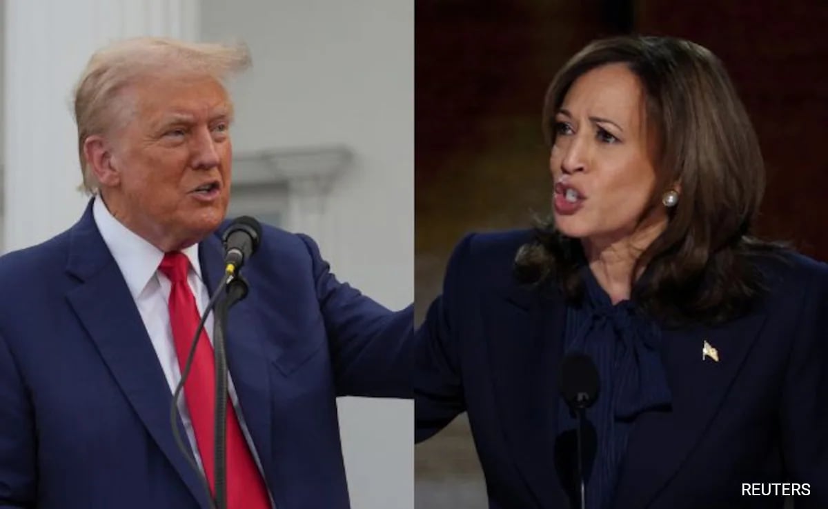 Trump, Kamala Harris Campaign In Battlegrounds As Migrant Row Intensifies