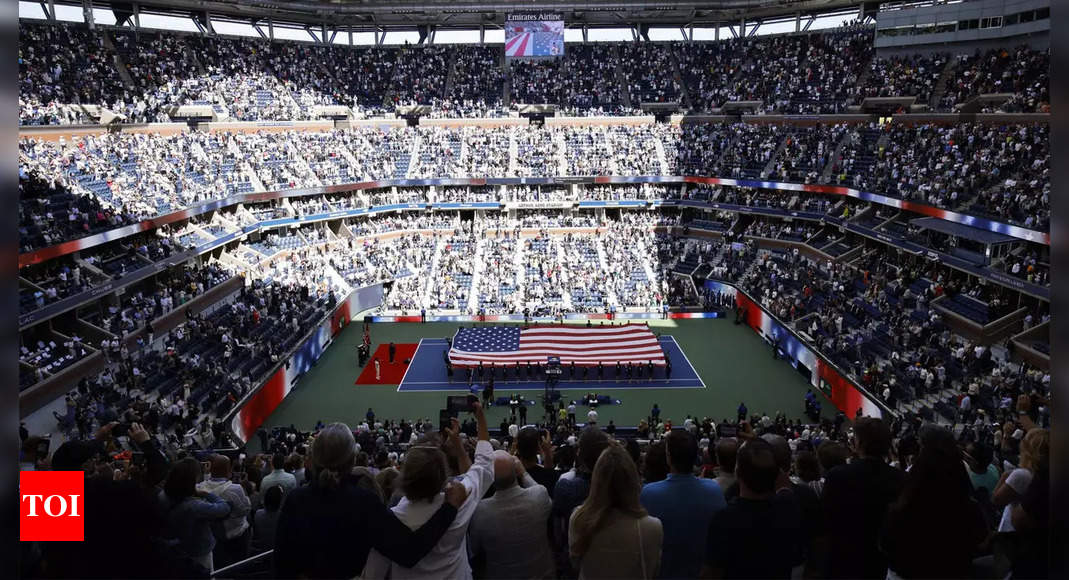 US Open 2024 attendance tops one million for first time | Tennis News - Times of India