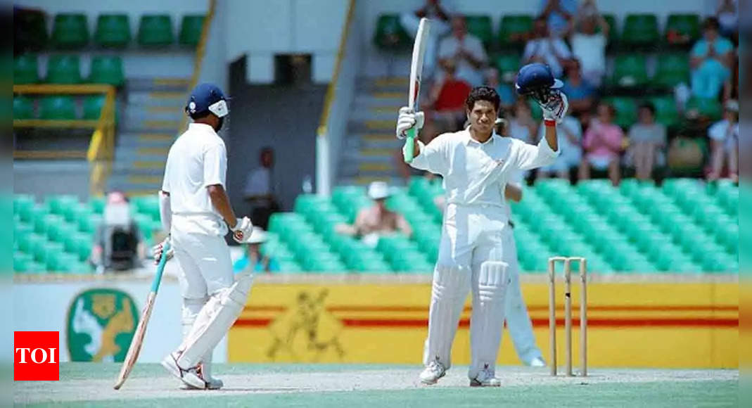 When 18-year-old Sachin Tendulkar exhibited a batting masterclass at the WACA | Cricket News - Times of India