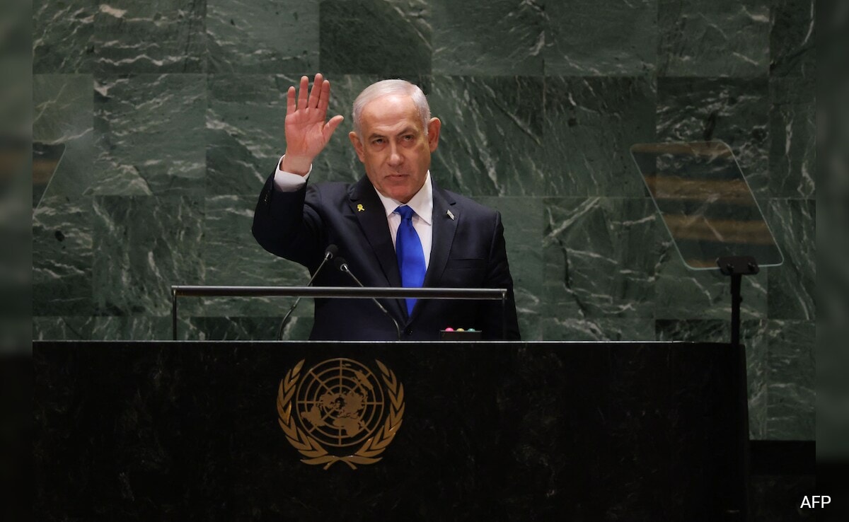 "Hamas Has Got To Go": Israel PM Benjamin Netanyahu At UN