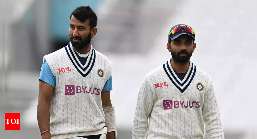 'Big shoes to fill, but…': Dinesh Karthik feels these two youngsters can replace Pujara and Rahane for Border-Gavaskar Trophy | Cricket News – Times of India