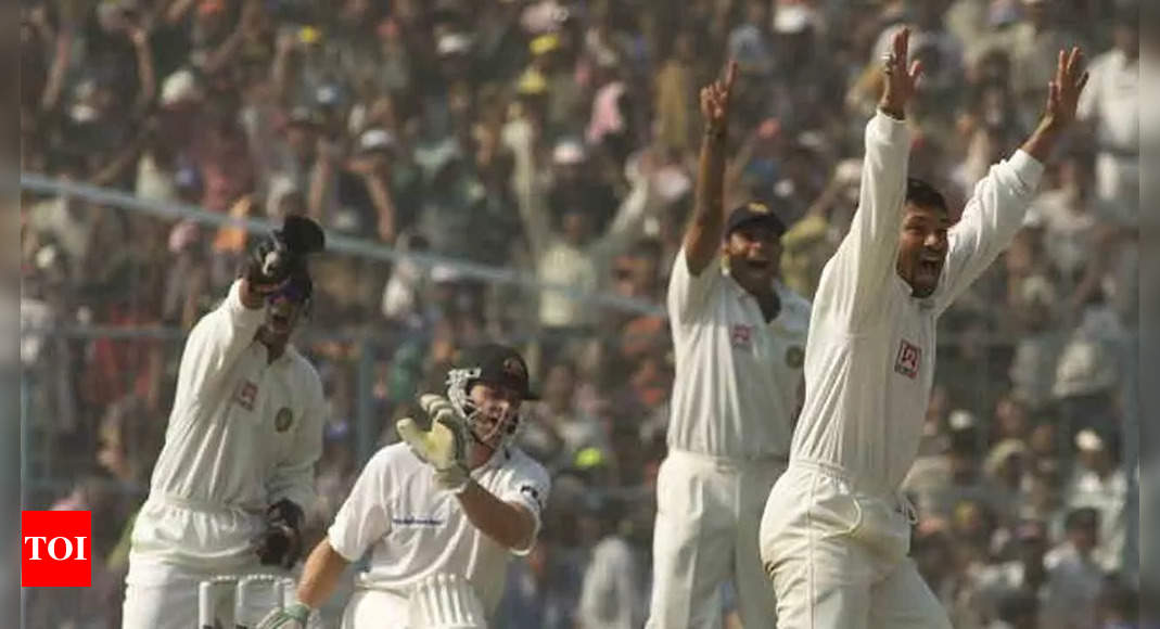 'Ek hi over…': When Sachin Tendulkar 'turned' the game in India's favour against Australia in historic Eden Gardens Test | Cricket News – Times of India