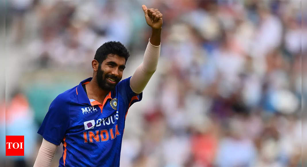 'Galat likha hai': Jasprit Bumrah raises objection to being mentioned as 'right-arm medium' – Watch | Cricket News – Times of India