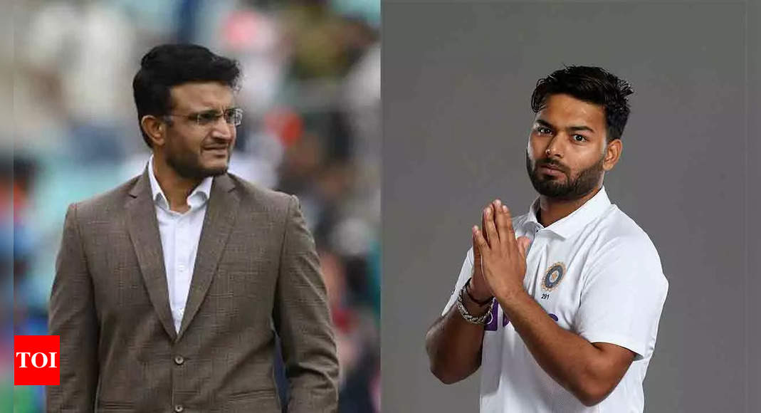 'Rishabh Pant will be an all-time great in Tests but…': Sourav Ganguly highlights area of improvement | Cricket News – Times of India