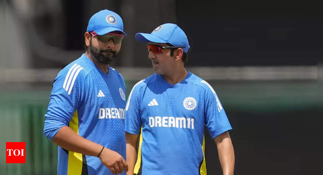 'Subah bheege badam khate ho?': Virat Kohli tells Gautam Gambhir to ask Rohit Sharma | Cricket News – Times of India