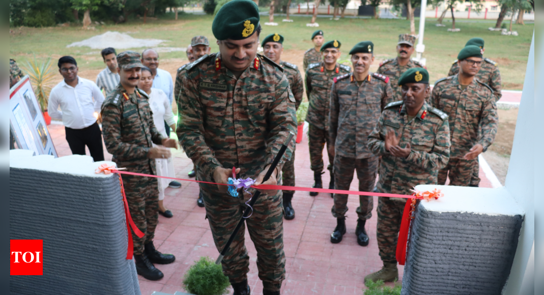 Simpliforge, IIT-H team up with MES for Indian Army’s largest 3D printed building in MP