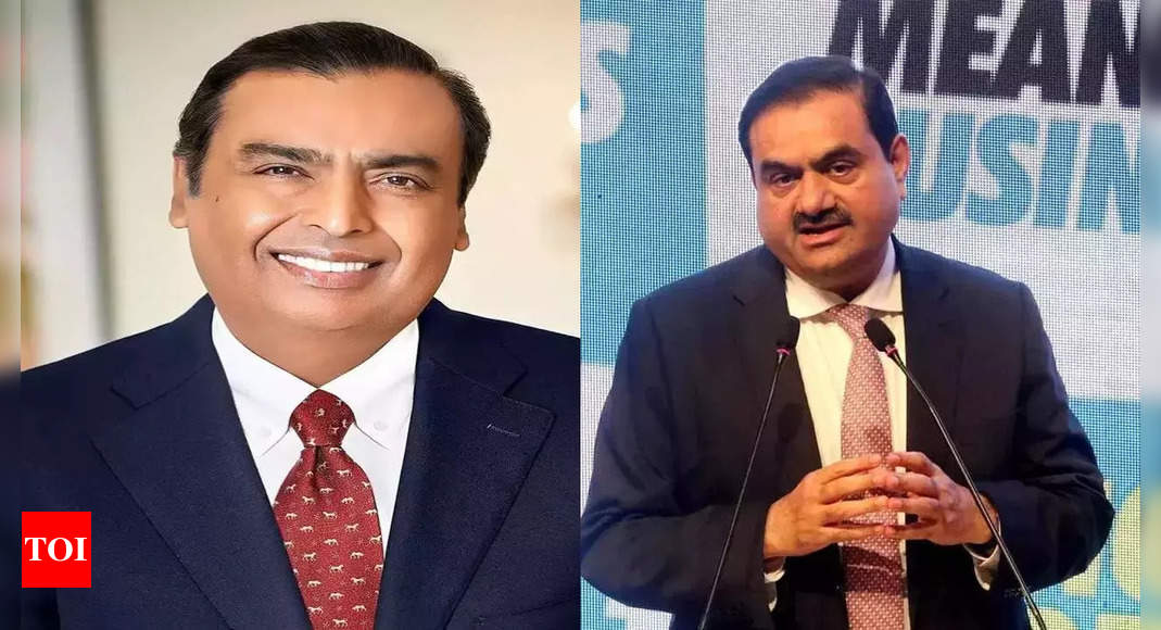 Mukesh Ambani surpasses Gautam Adani to become the richest tycoons of India; check out the list | India News