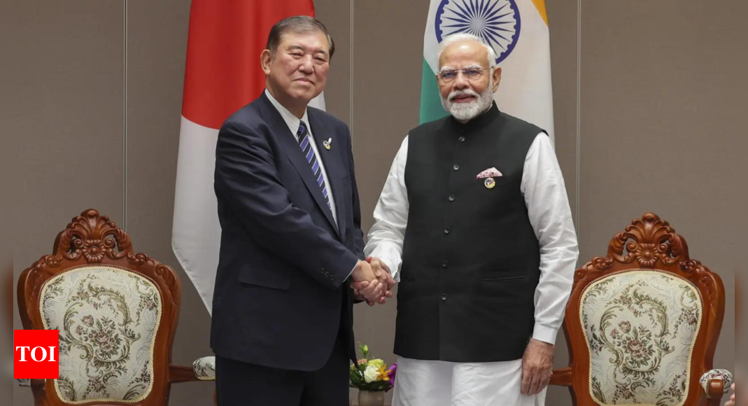 PM Modi holds talks with new Japan PM to bolster defence & trade ties | India News