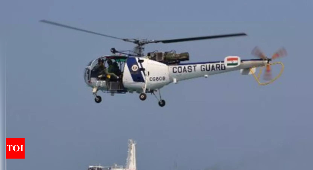 Coast Guard pilot's body found in Arabian sea post month-long search after helicopter crash | India News