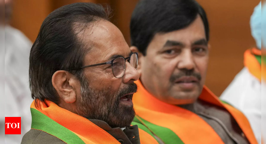 'No need for politics on this': BJP's Mukhtar Abbas Naqvi criticises opposition for politicisation of Baba Siddique's death