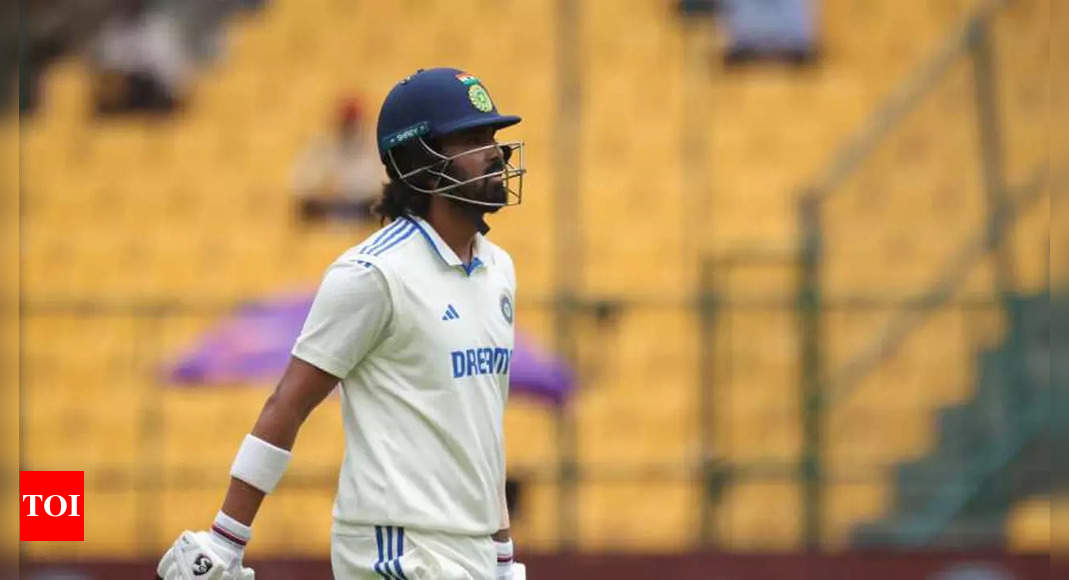 1st Test: India suffer another collapse to set New Zealand 107-run target in Bengaluru | Cricket News – Times of India