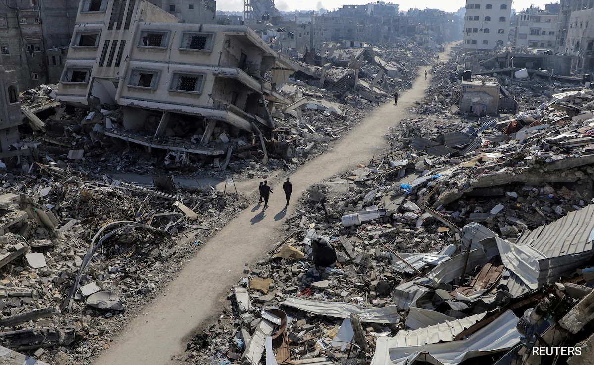 A Year Of Devastation And Tonnes Of Rubble To Deal With, Gaza's Struggle