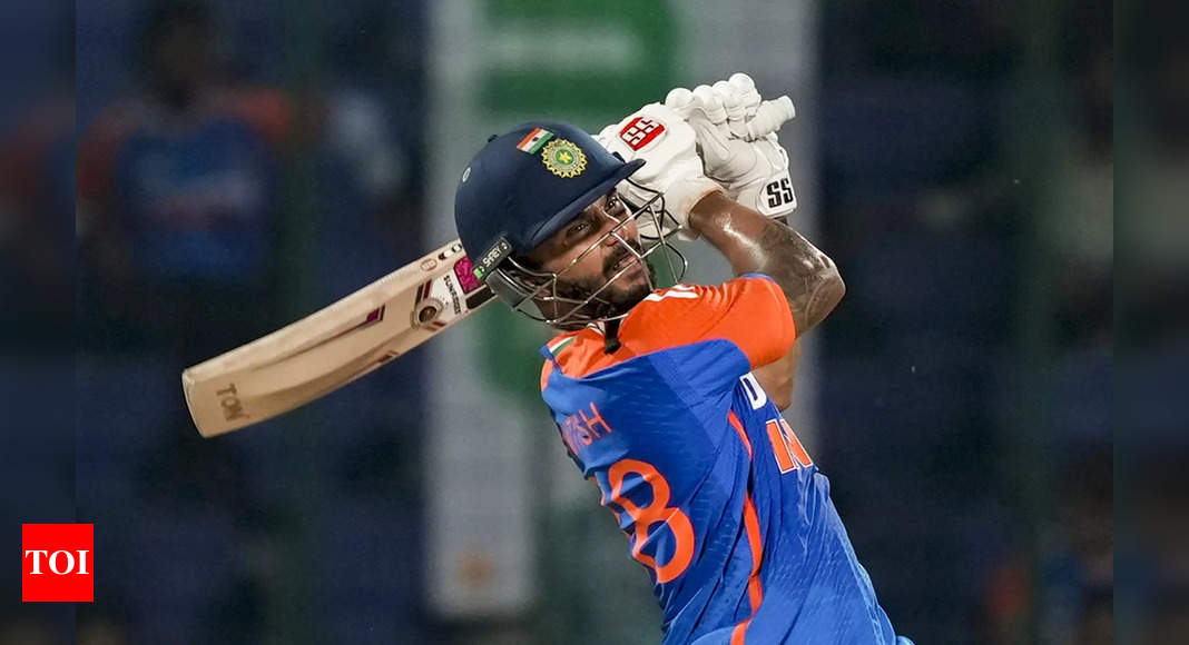 India vs Bangladesh 2nd T20: Nitish Kumar Reddy smacks seven sixes as hosts shatter multiple records | Cricket News - Times of India