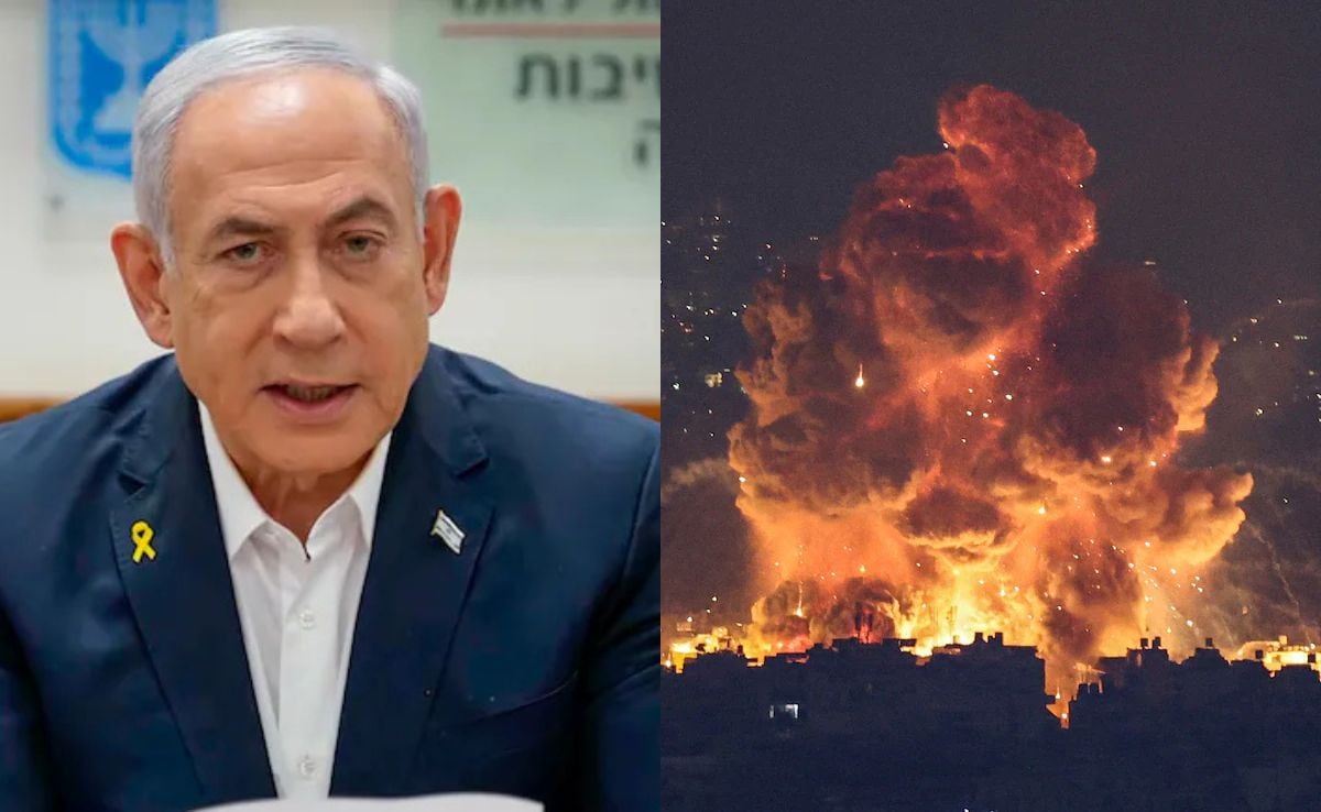 Israel PM Vows "Merciless Strikes" On Hezbollah, Including Beirut