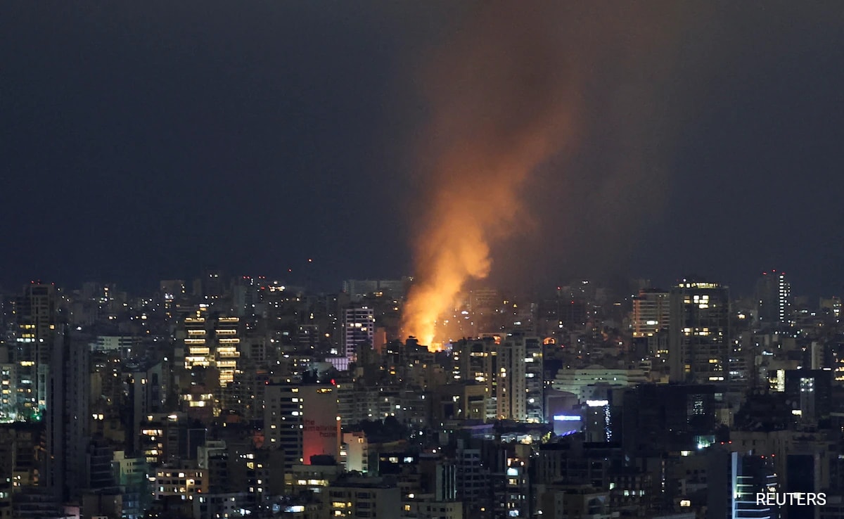 Israel Strikes Central Beirut, Killing 18, Hezbollah Figure Targeted