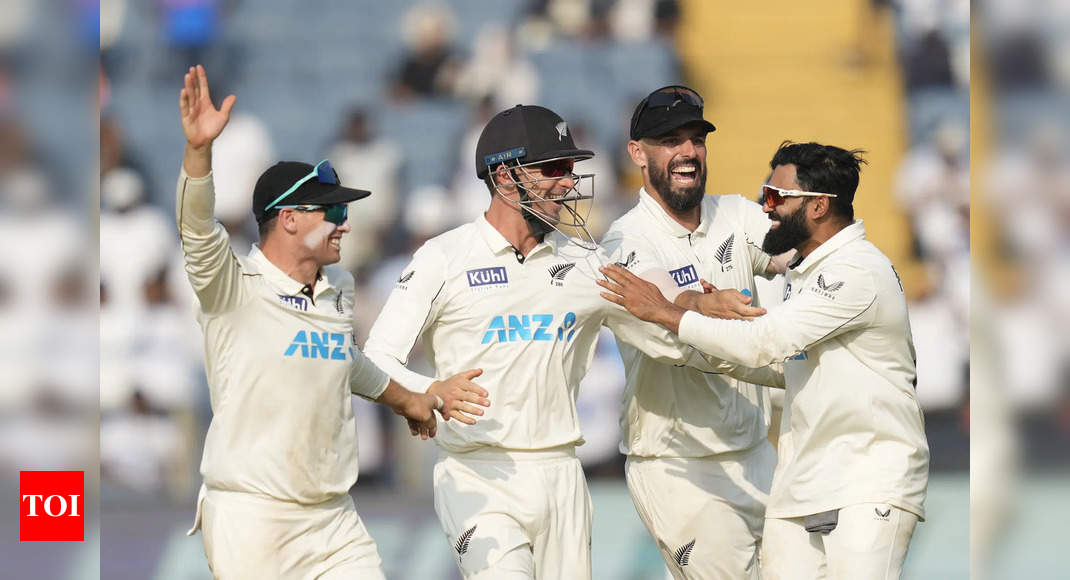 The Pune Blot! How India faltered in the second Test to concede a mighty home record | Cricket News – Times of India