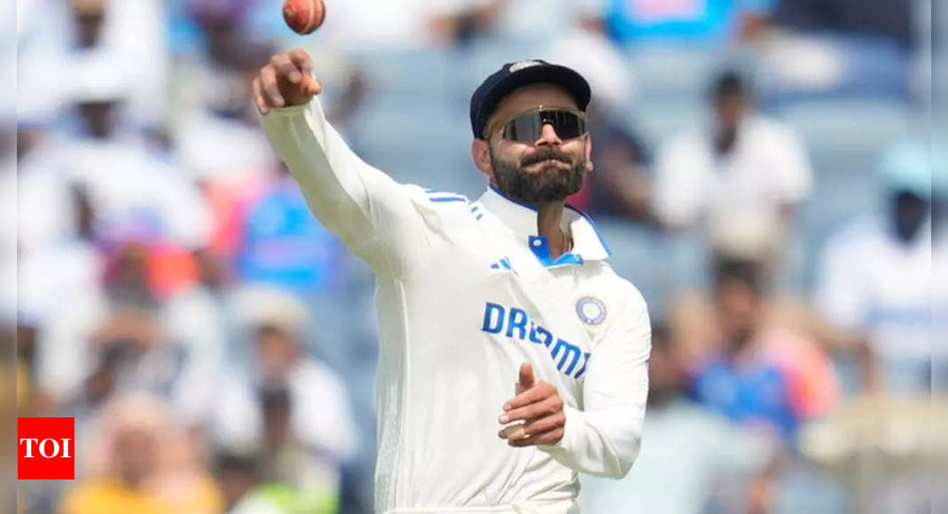 Virat Kohli loses cool, gives fiery warning to New Zealand batters – WATCH | Cricket News – Times of India