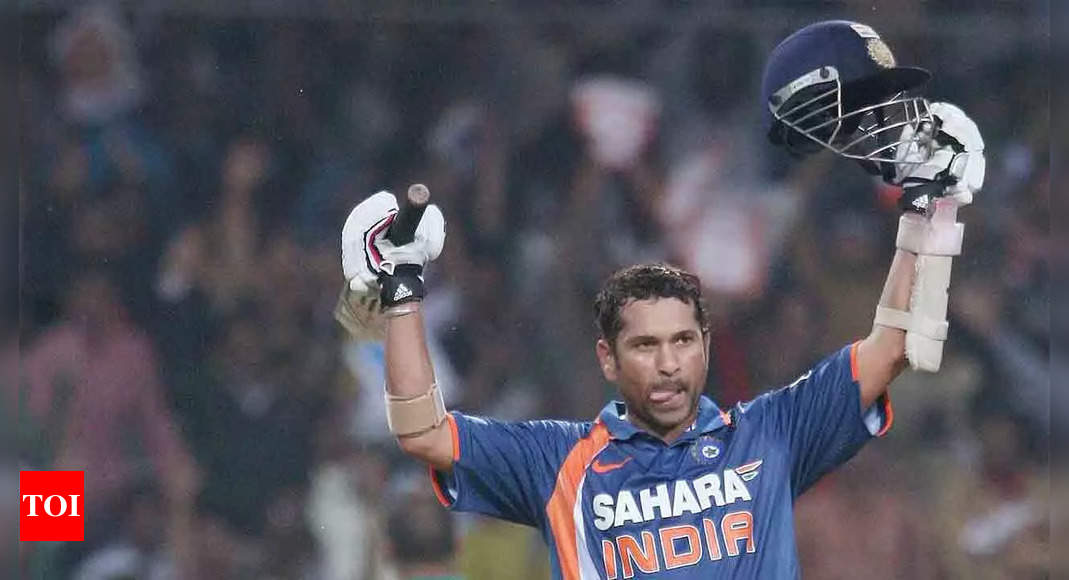 When Sachin Tendulkar became the first batsman to score a double hundred in ODIs | Cricket News - Times of India