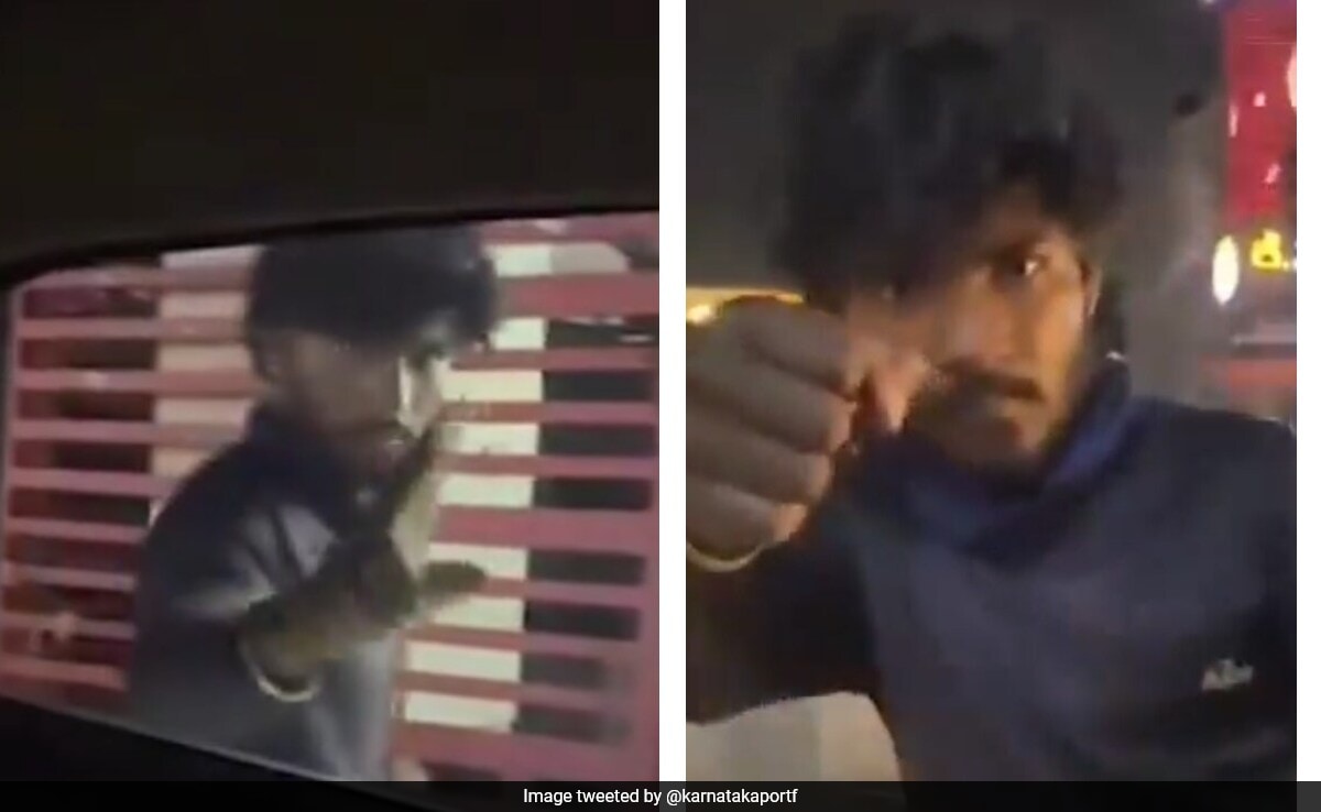 Video: Man Attempts To Break Into Woman’s Car, Bengaluru Police Reacts