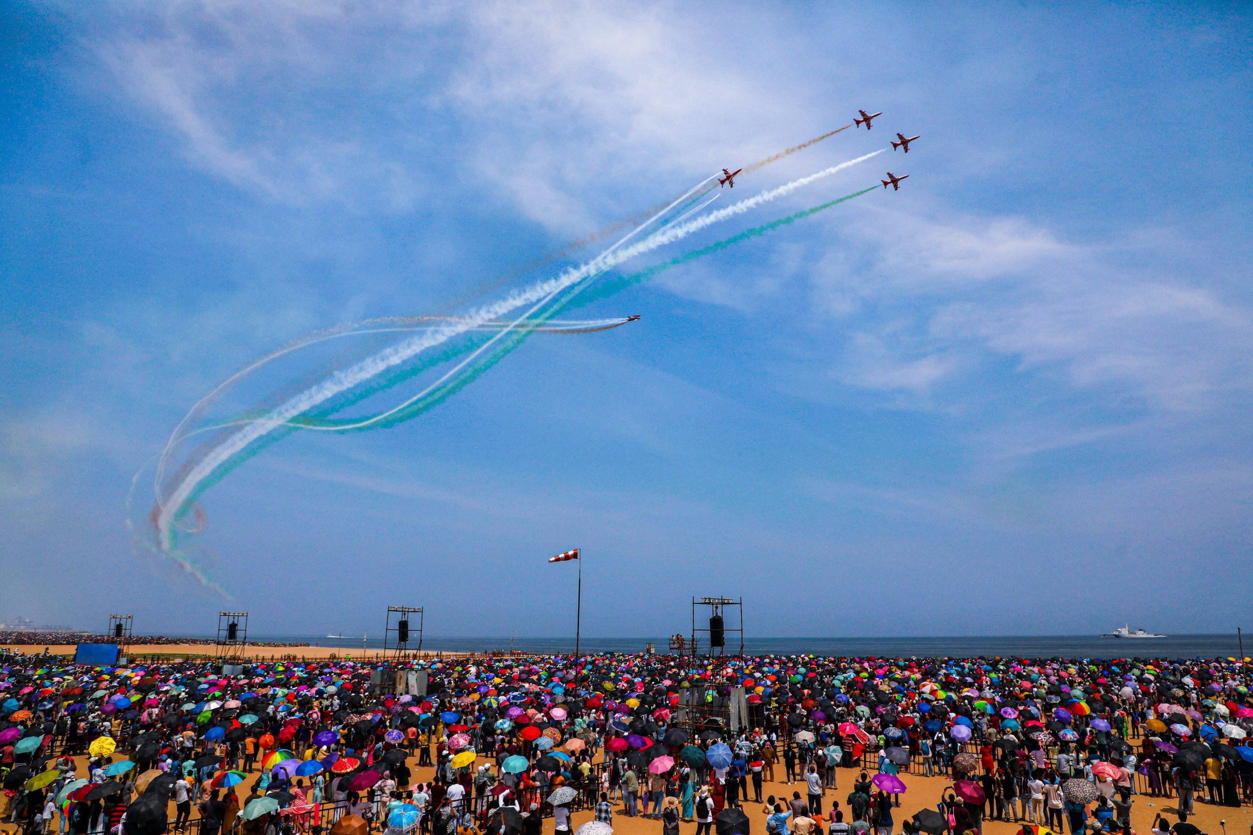 5 Spectators Die After Air Force’s Chennai Airshow