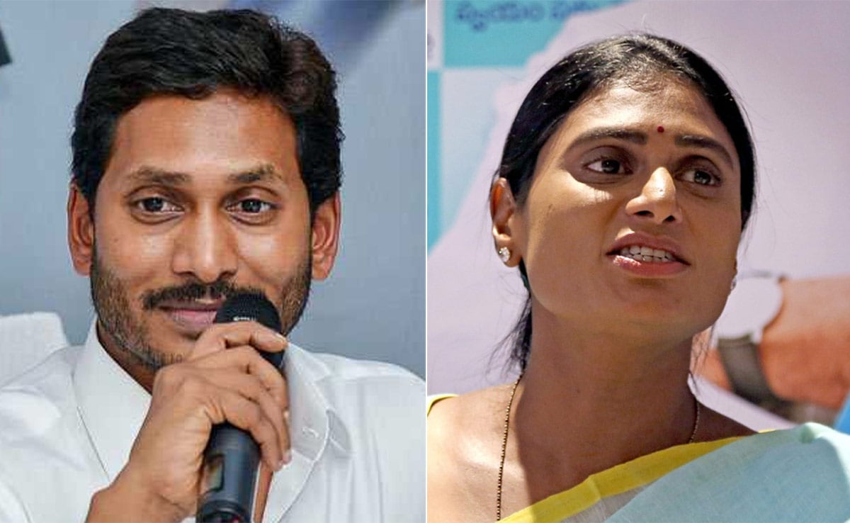 Jagan Reddy Has Not Transferred My Share In Family Asset, Says Sister