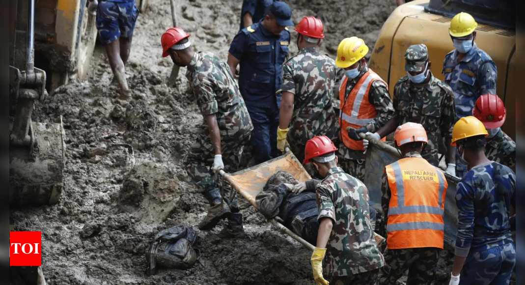 193 dead, several missing after heavy rainfall triggers floods in Nepal; Top developments – Times of India