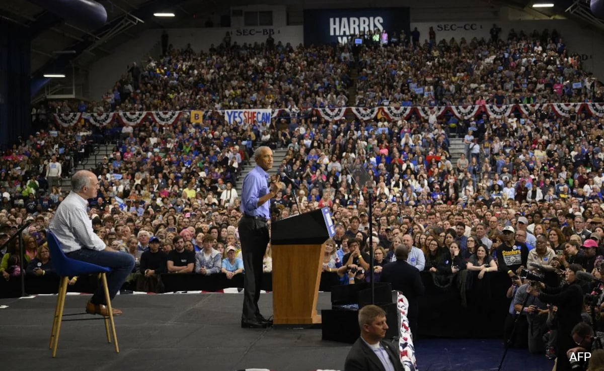 "Yes She Can": Barack Obama Electrifies Pennsylvania Rally For Kamala Harris