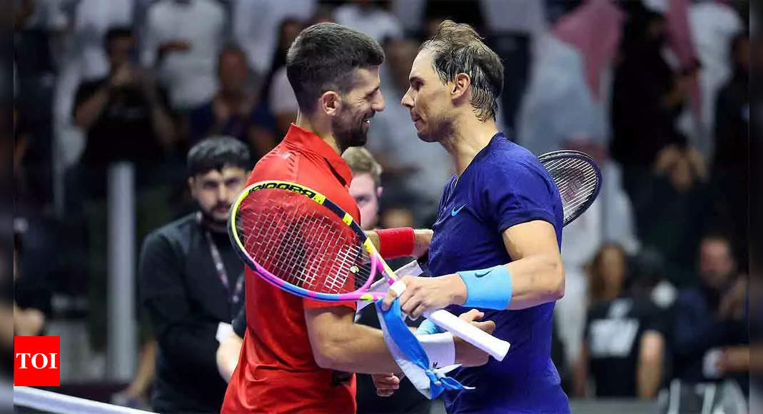 'Don't leave tennis … ': Novak Djokovic expresses gratitude to Rafael Nadal – Watch | Tennis News – Times of India