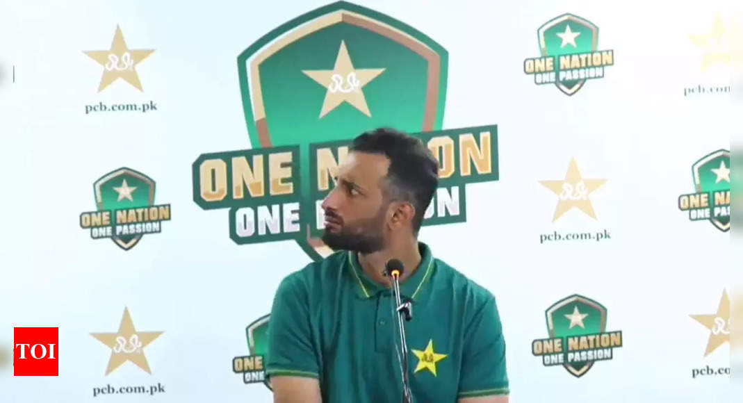 'Pakistan ka captain hai, show respect': Drama at press conference! | Cricket News – Times of India