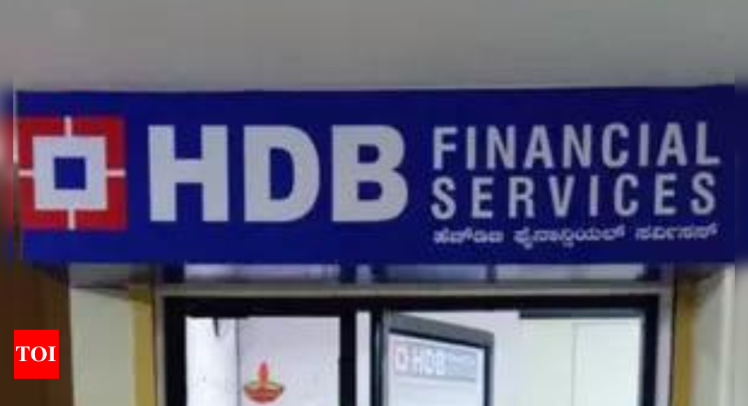 HDB Financial Services files draft documents for Rs 12,500 crore IPO