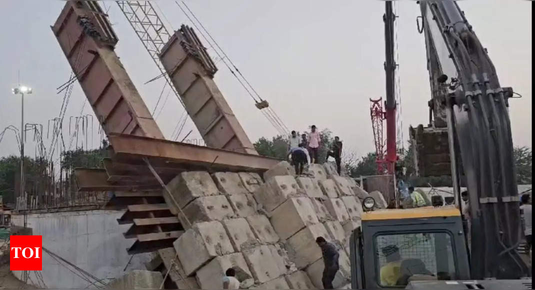 Under-construction bullet train bridge collapses in Gujarat’s Anand, several feared trapped | India News