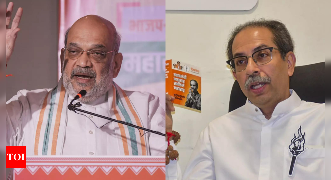 'Sitting with people who oppose Ram Mandir, CAA': Amit Shah's jibe at Uddhav Thackeray | India News