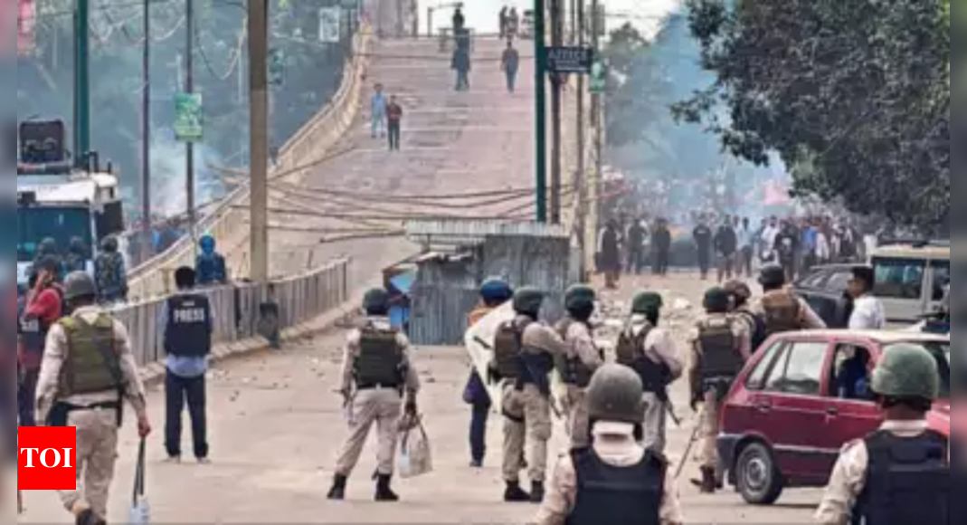 Imphal valley faces complete shutdown amid protests over alleged Jiribam abductions