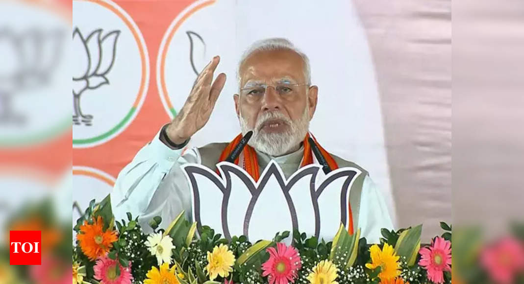 Throw out Congress, save ‘roti, beti & maati’: PM Modi in Jharkhand | India News