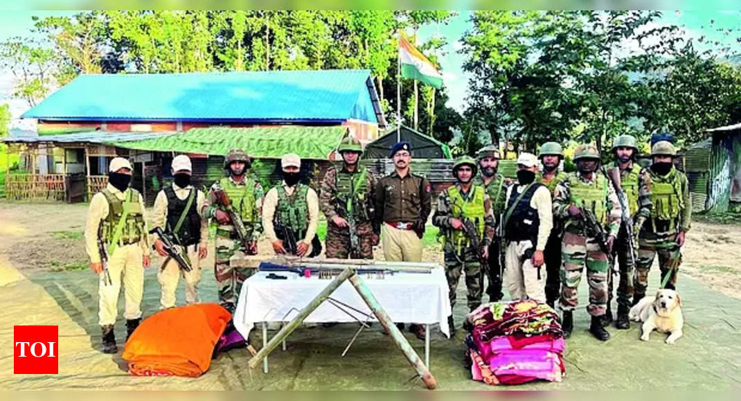 Centre reimposes AFSPA in 6 ‘volatile’ Manipur areas | India News